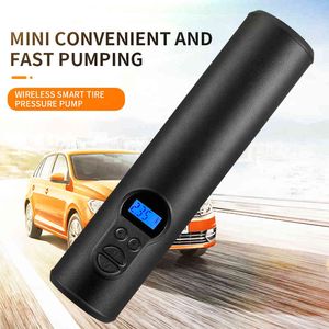 Gonfleur de pneus sans fil, compresseur Portable, pompe à air électrique numérique, Rechargeable, 12V, 150psi, pour voiture et vélo