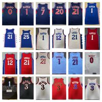 NBA_ Jersey Wholesale Custom Philadelphia''76ers''Joel Embiid James Harden''NBA''Paul  Millsap Tyrese Maxey Seth Curry 
