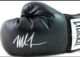 Tyson Miguel Cotto Mayweather Materiales Firmado Autógrafo Firmado Guantes de boxeo automáticos autografiados