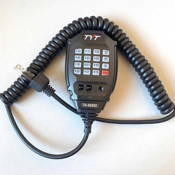 TYT TEYTONG TH-9000D combiné d'interphone de voiture/microphone de voiture de poignée Radio/microphone d'épaule TH-9000