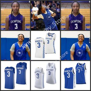 TyTy Washington Jr. Basketball Jersey Kentucky Wildcats Basketball maillots 2022 NCAA Custom School Stitched College Wears