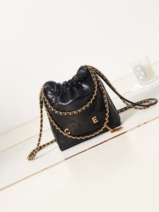 TZ Designer Bag Classic CF -pailletten schoudertassen Glanzen banket feest handtassen zilveren metalen ketting matelasse klep handtas luxe bling pling crossbody tas