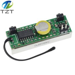 TZT 3 en 1 LED RX8025T Module de tension de température d'horloge numérique DIY Temps / thermomètre / voltmètre DC 5-30V pour Arduino