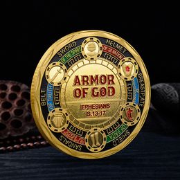 U.S.A Coin Armor God Navy Commando Pièces commémoratives du défi