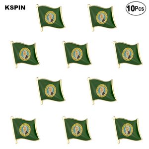 États-Unis Washington Lapel Flag badge Broche Pins Badges 10Pcs beaucoup