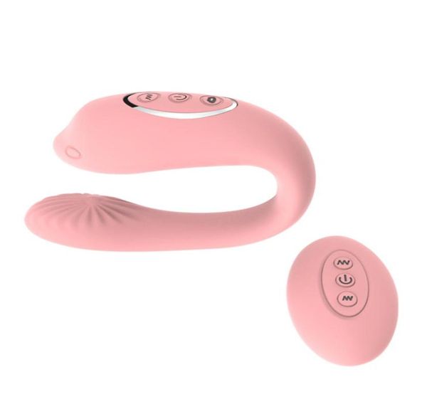 Vibrateur de clitoris à succion de type U, vibrateur à distance sans fil à 8 vitesses, stimulateur Gspot, vibrateur de charge USB, jouet sexuel pour couple femme Y7201160