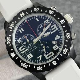 U1 AAA + Bretiling B01 44 mm Navitimer Watch Movement Japan Quartz Endurance Pro Avenger Chronograph Meter Matchs Rubber Men Watchs Sapphire Glass Wristwatch