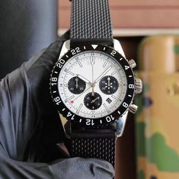 u1 AAA Nueva moda Super Avenger 1884 reloj de diseño 43MM reloj para hombre movimiento de cuarzo mecánico relojes de lujo de trabajo completo 2024 reloj de diseño para hombre Orologio Uomo