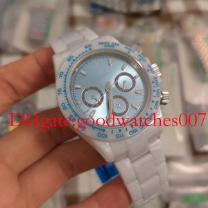 U1 Make Luxury 116520 Automatische mechanische herenhorloges 116506 1165000 40 mm zwart groene wijzerplaat Wit keramisch horloge Heren roestvrij staal zonder tijdcode horloge