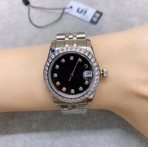 U1 Qualité ST9 Acier Sheel Diamant Cadran 36mm Automatique Mécanique Dames Montres Jubilé Bracelet Saphir Mouvement Montres Femmes