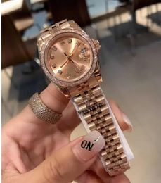 U1 Top AAA Mécanique Automatique Femme Montre 28mm Diamant Lunette Femmes Datejust Montres Jubilé En Acier Inoxydable Dame Dames Mode Montres Montre de Luxe