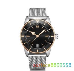 U1 Top AAA Bretiling Marque de luxe Super Ocean Marine Heritage Montre Date 43 mm Calibre B20 Mouvement mécanique automatique Index Montre CmnX 1884 Montre Hommes Montres-bracelets