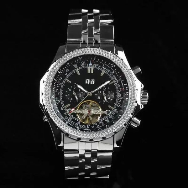 U1 Top AAA Bretiling relojes de pulsera de lujo para hombre reloj automático de cuerda automática relojes de diseño hombre mecánico impermeable fechas de día de alta calidad Venta al por mayor montre luxe
