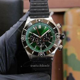 U1 TOP AAA Bretiling Men Designer Quartz Watches 44mm Navitimer Chronograph Vesace Shock Watch Business Homme Brand de haute qualité Montre de Luxe Ice Out