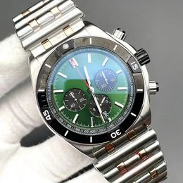 U1 TOP AAA BRETILTITION Watches Mens SuperCean Chronomat Navitimer Chronograph 50th Anniversary Watch Heritage Quartz Chronograpg Date Avenger Men Wristcarts