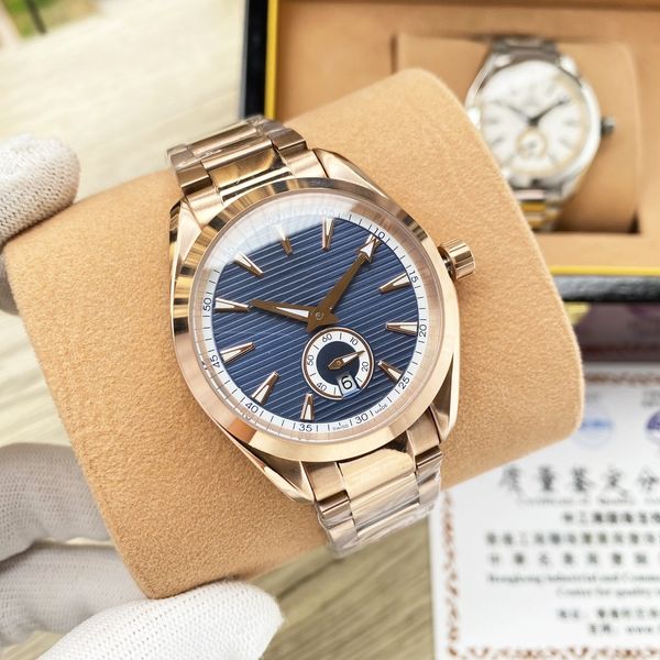 U1 TOP AAA Luxury Sea Automatic Mens Watches Aqua Terra 8900 Watch Mouvement Mouvement Master Sapphire Glass Diver Wristwatch Transparent imperméable Montre de Luxe