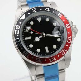 U1 Top AAA Luxe Horloge Roestvrij Zwart Blauw Batman Clean CF II GMT Pepsi Keramische Bezel Heren Mechanisch Automatisch uurwerk Zelfopwindende Horloges Horloges Montre