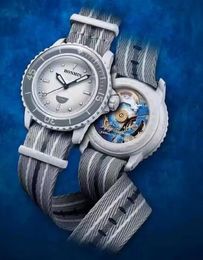 U1 Top AAA Relogio Masculino Biokeramische automatische mechanische heren Atlantic gezamenlijk ontworpen Ocean Watch Five Ocean Sports Watch Volledig functionele wereldtijdhorloges -1