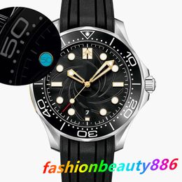 U1 Top AAA Horloge Keramische Bezel NTTD 42mm Heren Orologio Saffier Herenhorloges Beperkt automatisch uurwerk Mechanisch Montre de luxe Horloge Nato 300M Horloges