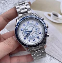 U1 Top AAA Watch Série cinq points montre mécanique automatique marque de qualité haut de gamme bracelet en cuir en acier inoxydable de luxe mode chronoscope horloge diamètre T09