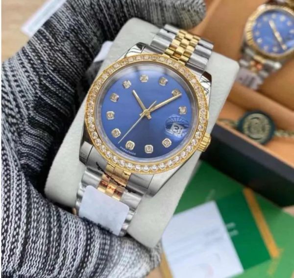 U1 Top AAA Relojes para mujer Cristal de zafiro Mecánico automático 69178 Relojes Datejust de alta calidad Jubileo Oro rojo Diamante Bisel Reloj para mujer 26 mm Montre de Luxe A550
