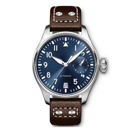 U1 Top Factory AAA Designer de luxe Pilot IW327010 MARK XVIII AAA Qualité Montre Suisse Portugieser Mens Automatique Mouvement Mécanique Saphir Cuir Véritable agréable