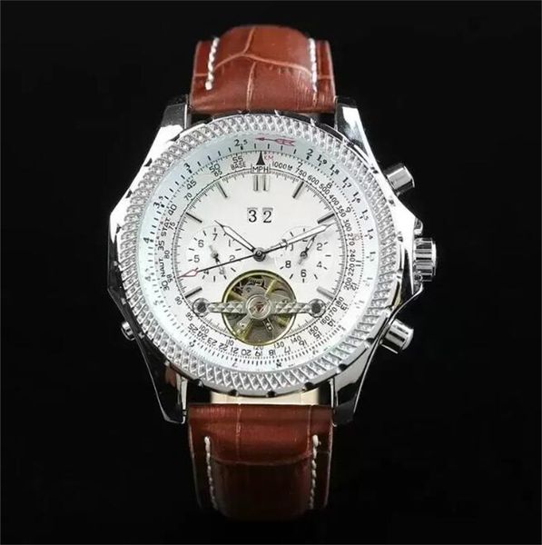 U1 Top-grade AAA Bretiling montres-bracelets de luxe pour hommes montre automatique montres de créateur 43mm étanche mécanique homme jour dates vente en gros montre de luxe très belle