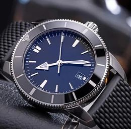 U1 Top Grade AAA Bretiling Luxurys Super-Ocean Heritage Montre 44mm B20 Mouvement mécanique automatique Plein travail de haute qualité Hommes Montres-bracelets en acier inoxydable 819