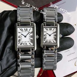U1 Hoogwaardige AAA Designer Luxe Gouden Horloge Tank Vrouwen Catier Panthere Horloges Diamant Voor Vrouw Quartz Uurwerk Hoge Kwaliteit Montres De Ultra Dunne Polshorloge