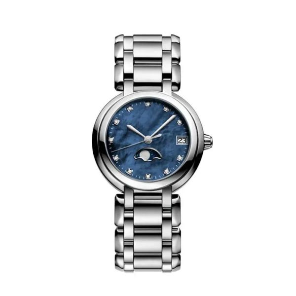 U1 Reloj de moda AAA de primer nivel para mujer, temperamento simple de cuarzo con diamantes, tiempo de viaje preciso, pulsera de acero fino literal romano, reloj de pulsera de 30 mm Montre De Luxe 528