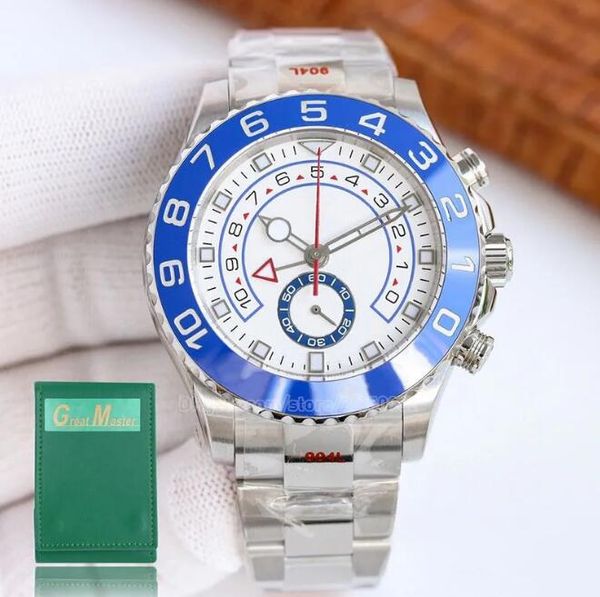 U1 AAA de primer nivel Nuevo reloj mecánico automático para hombres Cristal de zafiro Pulsera de acero inoxidable de 44 mm Relojes de la mejor edición Bisel Relojes de pulsera con movimiento automático