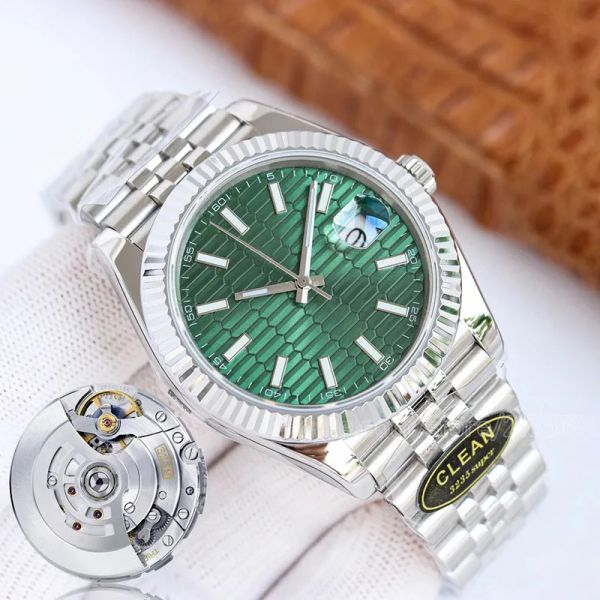 U1 Top-grade Men relojes gmt ii hombre reloj pepsi bisel esfera verde 40 mm movimiento mecánico automático orologio diamantes impermeable jubiee pulsera reloj de pulsera