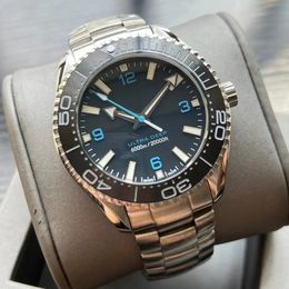 U1 qualité supérieure 42MM cadran de montre pour hommes synchronisation automatique plongeur océan 600m Skyfall dos en acier inoxydable sport montre pour hommes océan J781