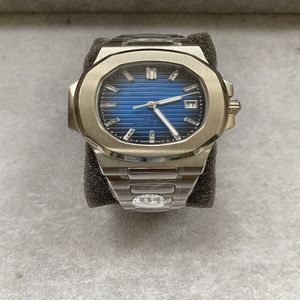 U1 montres mécaniques automatiques de qualité supérieure mâle p 324 40e anniversaire perceuse design de luxe mouvement élégant 40 mm bleu gems2704