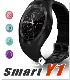 U1 Y1 Smart Watchs voor Android SmartWatch Samsung mobiele telefoon Watch Bluetooth U8 DZ09 GT08 met retailpakket2985970