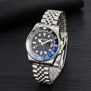 U1 montre de luxe hommes mouvement mécanique montres en céramique en acier inoxydable montre automatique étanche saphir super lumineux pour montre-bracelet