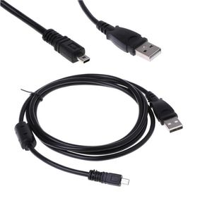 Cordon de câble de données magnétique USB U8 pour Kodak M340 C180 M380 C10 noir gras
