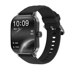 U9 gebogen scherm smartwatch niet-invasieve bloedmeting, slaap hartslag, bloedzuurstof en bloeddruk 300 mAh Bluetooth Watch