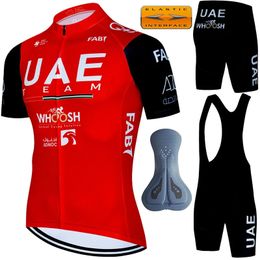 VAE Jersey Cycling Suit Man Pro Team Professional Shirt Bib Pants Road Bike Uniform Clothing Men Summer Heren MTB Suits Set 240426