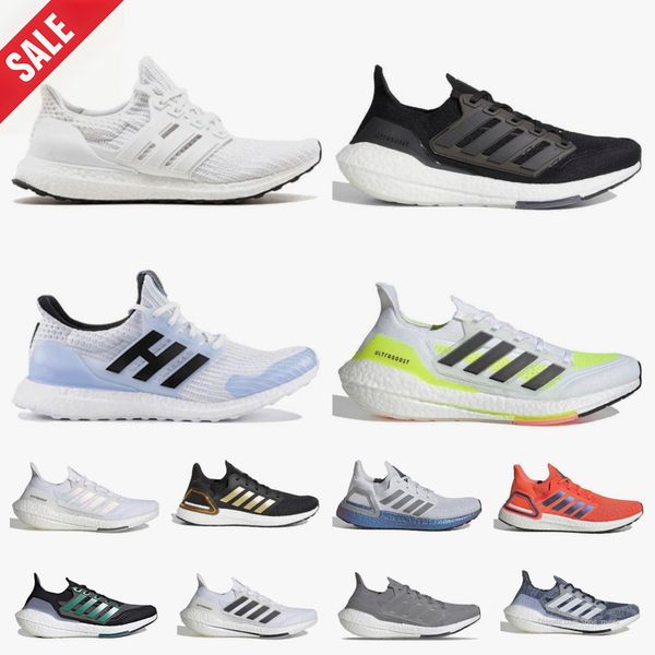 Ultraboosts 20 UB Hommes Femmes Chaussures Casual Baskets 6.0 4.0 5.0 DNA Ultra Core Triple Noir Blanc Bleu Solaire Métallisé Tech Indigo Violet Dash Gris Outdoor Sneakes Runner