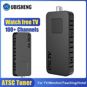 UBISHENG ATSC Digital Converter Box with Korea OSD Free Digital Channel Tuner USB PVR Recorder only for Korea USA Canada Mexico