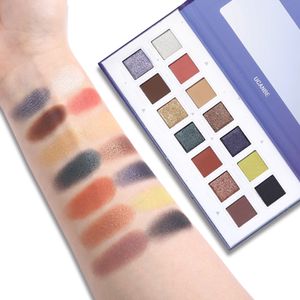 UCANBE 14 couleurs ombre à paupières miroitant mat fard à paupières Palette longue durée ombre à paupières maquillage imperméable yeux cosmétiques bonne qualité