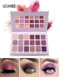 Ucanbe 18Colors Aromas Nieuw naakt oogschaduwpalet Langdurige multi -reflecterende glinstering Glitter geperst Pearls Eye Shadow5795482