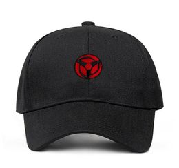 Uchiha obito kakashi sharingan papa chapeau 100% coton casples de baseball broderie chapeaux snapback amateurs anime dropship4719833