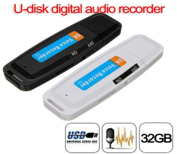 UDisk – stylo enregistreur vocal Audio numérique, clé USB, enregistreur vocal jusqu'à 32 go, carte Micro SD TF, Mini Dictaphone pen9264127