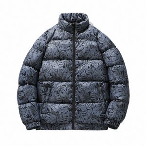 Ueteey 2023 Hiver Chaud Hommes Doudoune Cott Épaissir Punk Parkas Oversize Fi Coupe-Vent En Plein Air De Haute Qualité Mâle Pardessus U1eT #