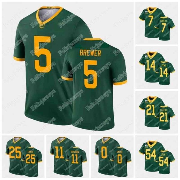 Uf personnalisé Baylor Bears 150e 5 Charlie Brewer 14 Jacob Zeno 11 Gerry Bohanon 12 Blake Shapen 7 John Lovett NCAA College Football Jersey