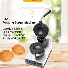 Ufo Burger Machine Ice Ice Cream Hambourg Maker Digital Digital 110V 220V Gelato Panini Press Machine