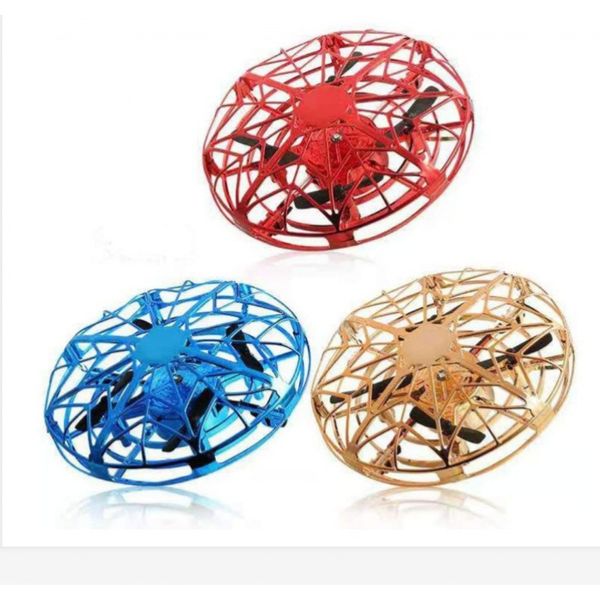 RC / Electric UFO Toy Gesture Senting Aircraft Fidget Spinner Intelligent Floating Ball Ball Fidget Set Luminal Fly Fly Ufo Toy pour enfants