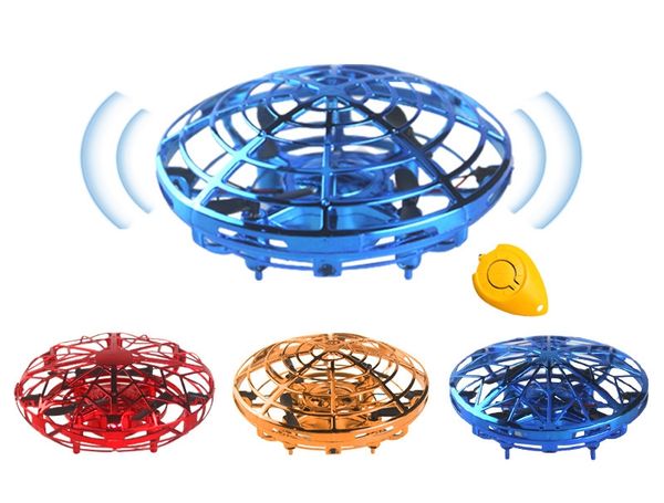 Float Ball UFO Jouet Geste Détection Avion Ufo Drone Intelligent Flottant Flying Ball Pop it Fidget Lumineux Flying Ball Fly Spinner Jouet Pour Enfant Créatif Bricolage Jouet